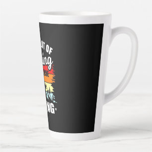 I Did A Lot Of Hiking Latte Mug