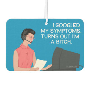 I did a self search! - Funny  Air Freshener