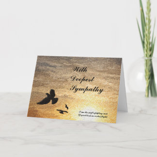 I Did Not Die Sympathy Card