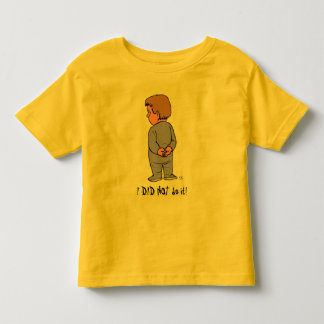 I DID NOT do it!, KB Toddler T-shirt
