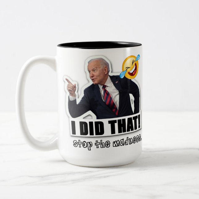 I Did That Mug (Left)