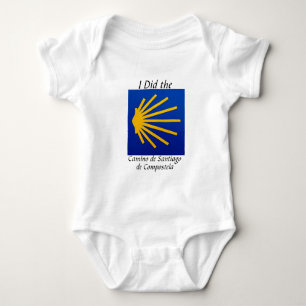 I Did the Camino de Santiago Baby Bodysuit