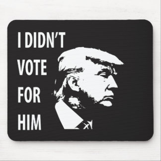 I didn’t vote for Trump Mouse Pad
