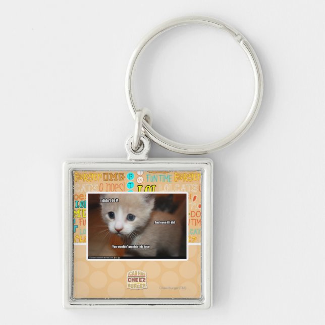 I didn't do it. keychain (Front)