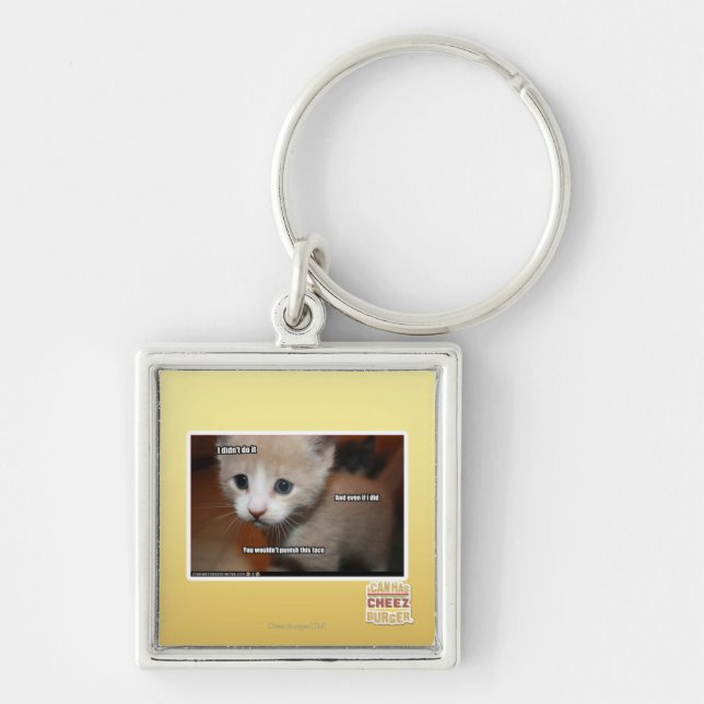 I didn't do it. keychain (Front)