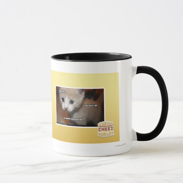 I didn't do it. mug (Right)