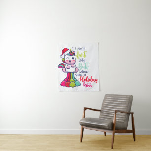 I Didn't Fart My Butt Blew You A Holiday Kiss Tapestry