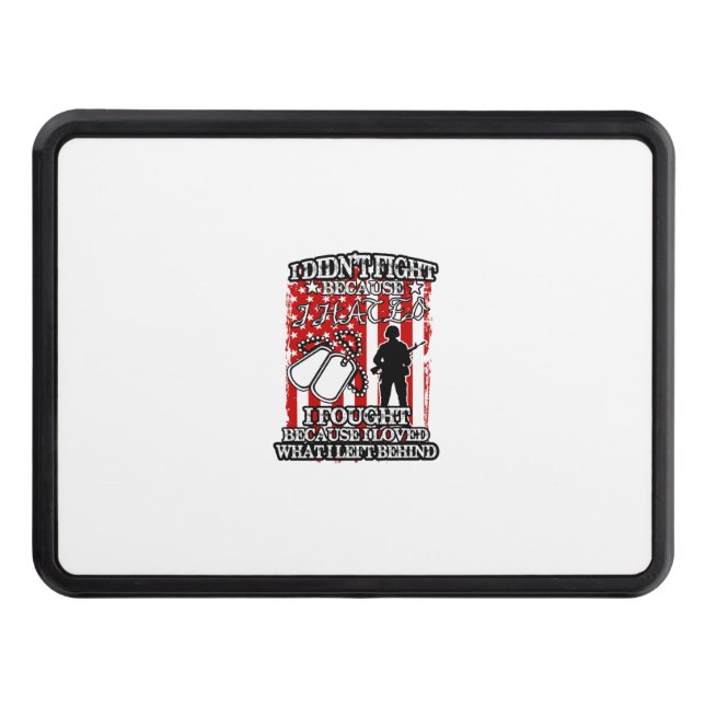 i didn't it fight because i hated it fought becaus trailer hitch cover (Front)