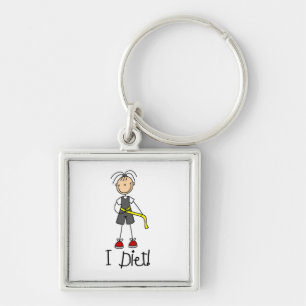 I Diet Tshirts and Gifts Keychain