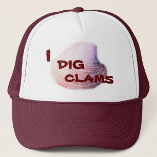 I DIG CLAMS HAT