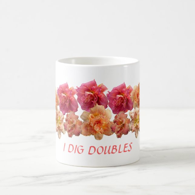 I Dig Doubles Dayliyl Mug (Center)