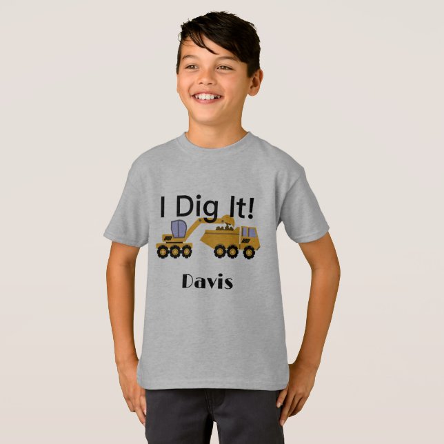 I Dig It Design - Kids' Basic T-Shirt (Front Full)
