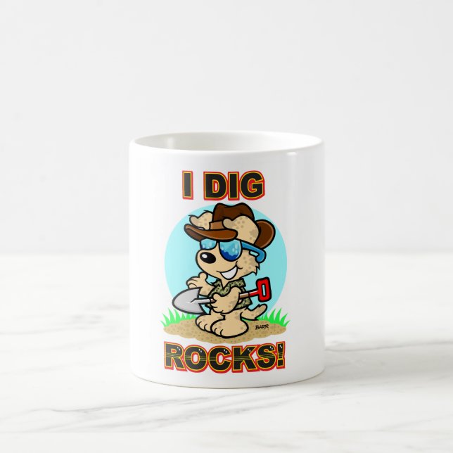 I Dig Rocks! Mug (Center)