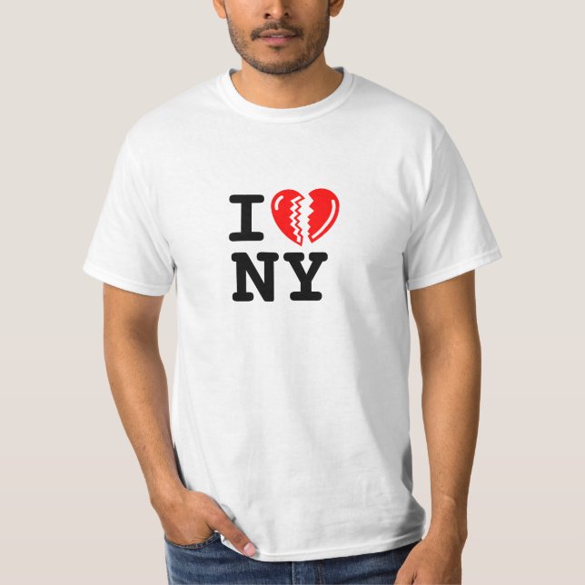 I dislike (state) customized T-Shirt (Front)