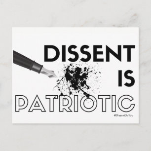 I Dissent Postcards - Ink