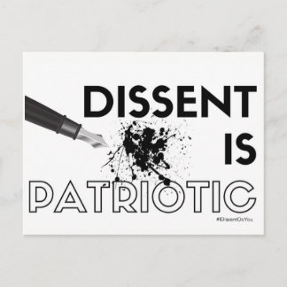 I Dissent Postcards - Ink