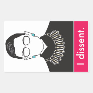 I Dissent Sticker