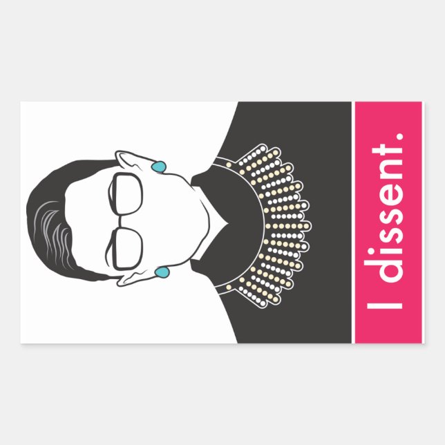 I Dissent Sticker (Front)