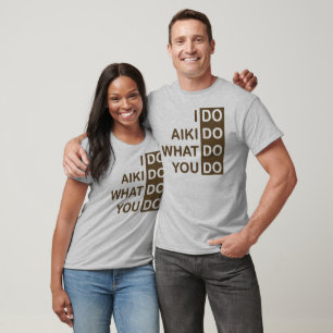 I Do Aikido... Raglan T-Shirt