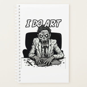 I do art comic zombie planner