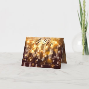 I DO Barbecue Wedding Invitation