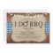 I DO BBQ Blue Engagement Couples Shower Invitation