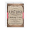 I DO BBQ Couples Showers Rustic Lights Invite