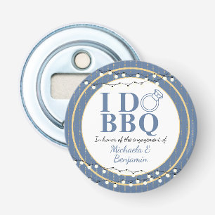 I Do BBQ Engagement Party Couples Shower Favour Bottle Opener