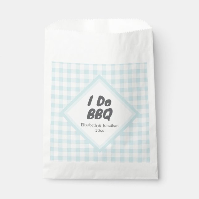 I Do BBQ Favour Bag (Front)