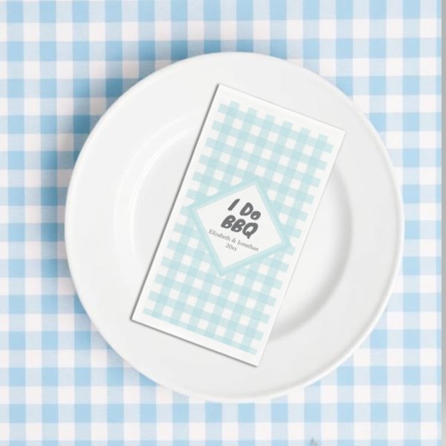I Do BBQ Paper Napkins (Creator Uploaded)