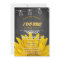 I Do BBQ Rustic Sunflowers Couples Shower Chalk