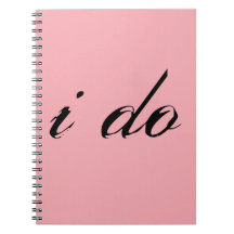I Do Black on Pink