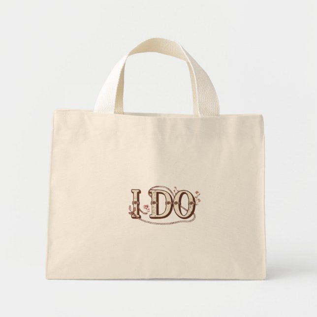 I Do Bride Tote Bag  (Front)