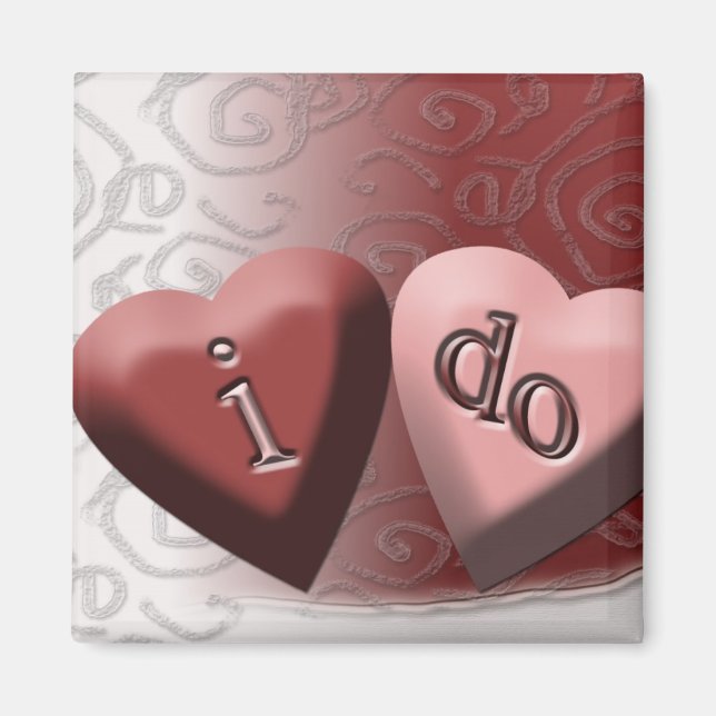 I do candy heart magnet (Front)