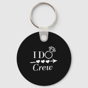 I Do Crew Bachelorette Party Bridal Wedding Matchi Keychain