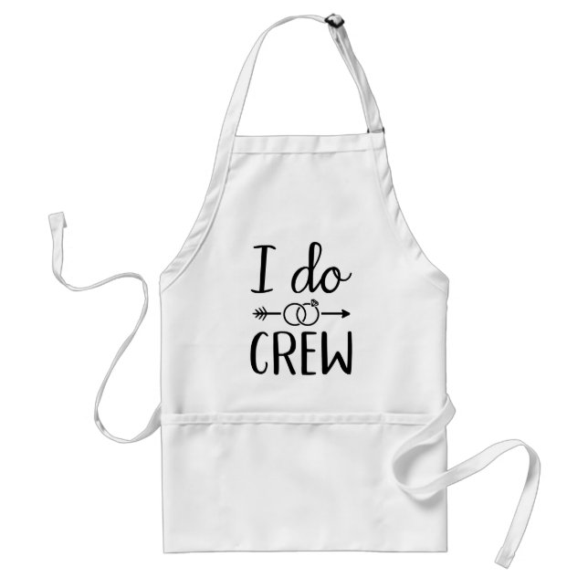 I do Crew bachelorette party Standard Apron (Front)
