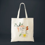 I Do Crew Pastel Watercolor Flowers Bridal Party Tote Bag<br><div class="desc">This beautiful bible "I DO Crew" tote bag features coral and cream watercolor peony flowers with elegant calligraphic and simple block fonts. Personalize each one with the name of the bridesmaid for a thoughtful gift.</div>