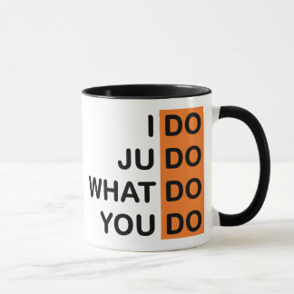 I Do Judo... Ringer Mug