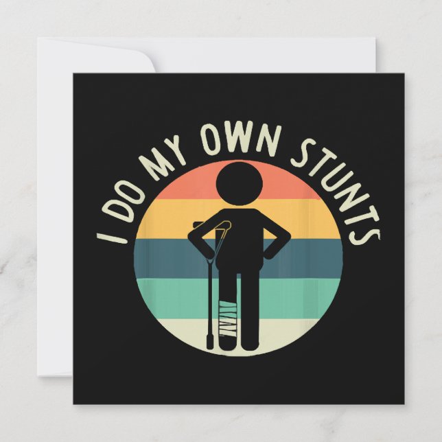 i do my own stunts (Front)