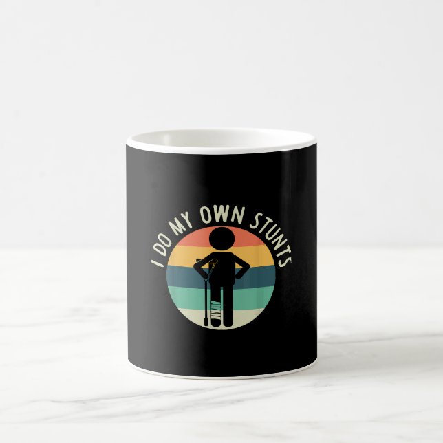 i do my own stunts coffee mug (Center)