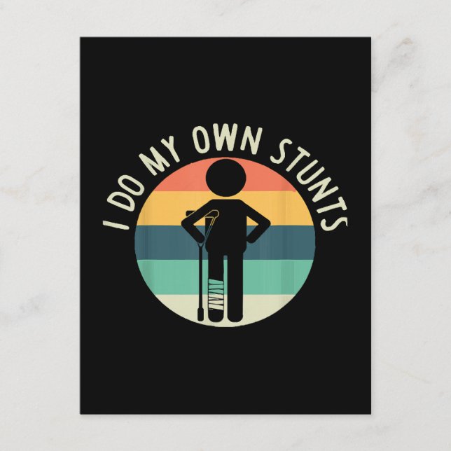 i do my own stunts enclosure card (Front)