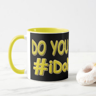 "I Do Not Care" Cute Expression Design. Buy Now Mug