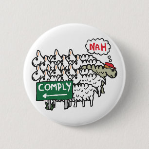 I Do Not Comply 2 Inch Round Button