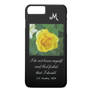 I do not know myself . . . (Goethe quote) Case-Mate iPhone Case