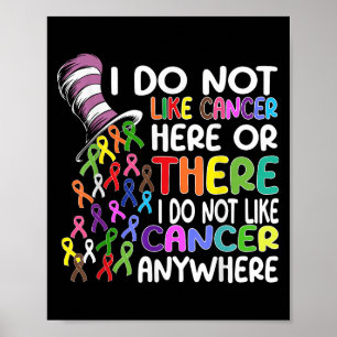 I Do Not Like Cancer Here Or There I Do Not Like C Poster
