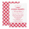 I Do Pizza Party Red Wedding Rehearsal Dinner