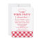 I Do Pizza Party Red Wedding Rehearsal Dinner