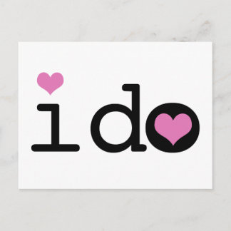 I Do Postcard