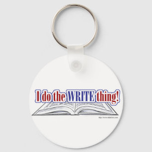 I do the WRITE thing! Keychain