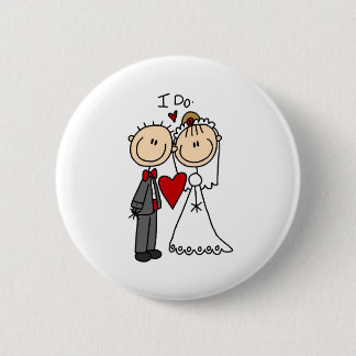 I Do Wedding Ceremony Button